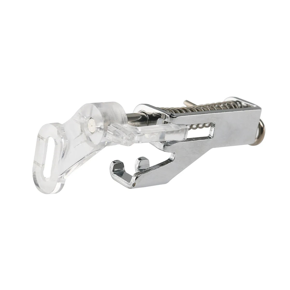 Metal Quilting Presser Foot Silver for Free Motion Embroidery Darning Quilting Low-Shank Domestic Sewing Machines Control Fabric