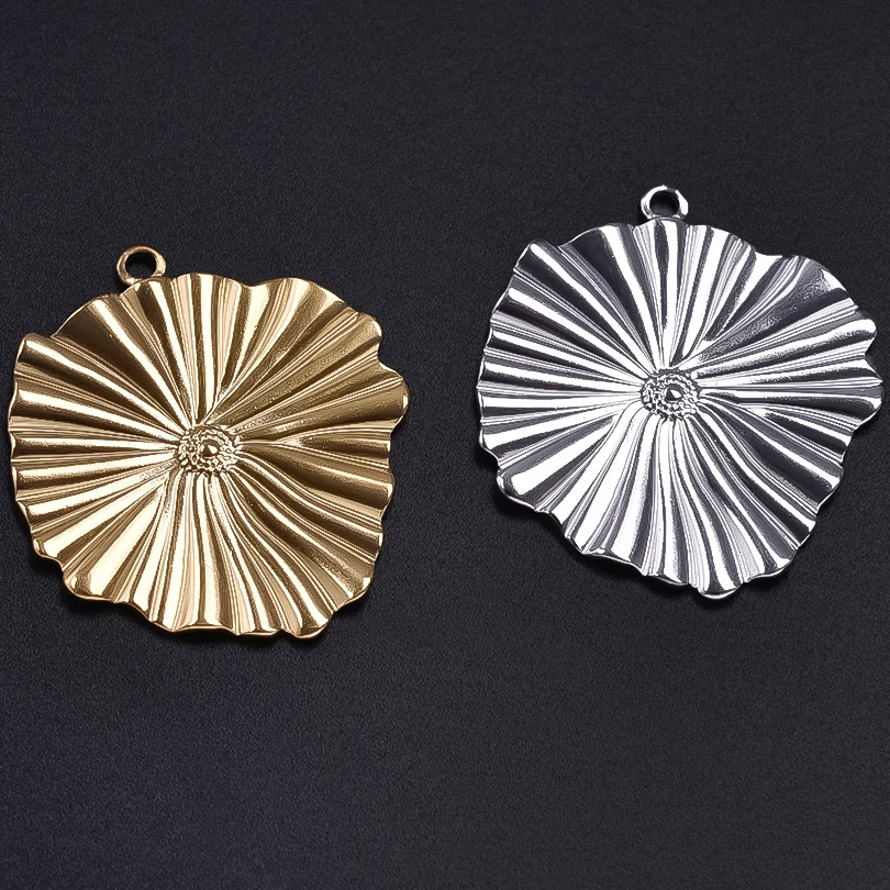 

6pcs Personalized Minimalist Metal Irregular Shaped Pendant Jewelry Making Products Handmade Diy Men Women Necklace Pendant Gift