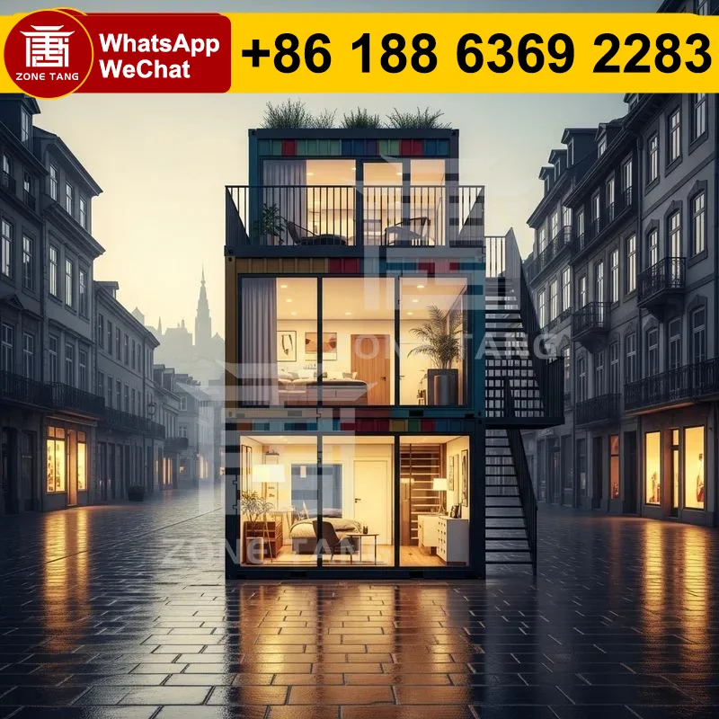 

Temporary Office Construction Prefab Tiny Homes ISO CE Certificate Flat Pack Home Temperature Resistant Affordable Modular Homes