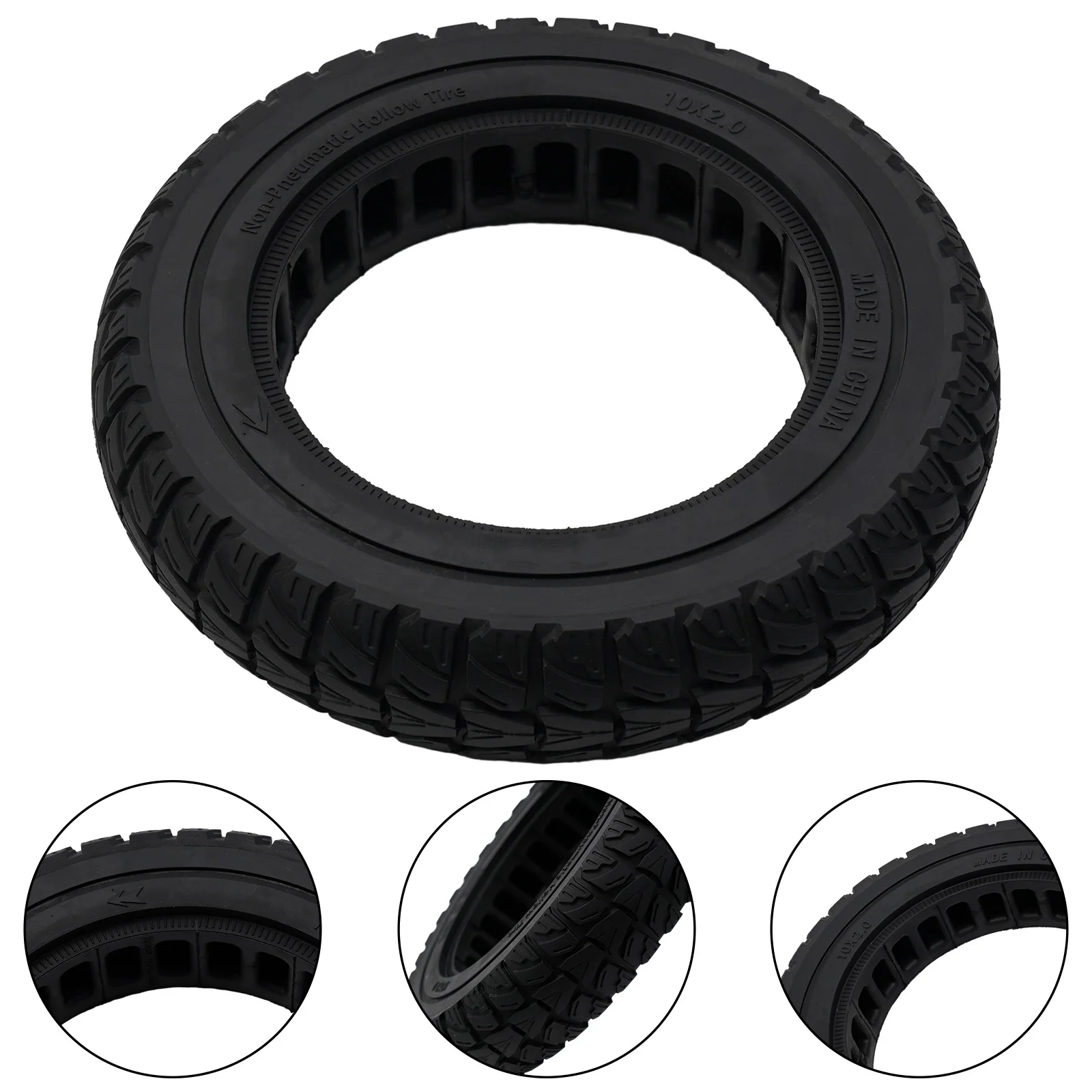 

Off-road Tyre Solid Tyre Rubber 10 Inch Electric Scooter Accessories Front Rear Tire For M365/Pro High Quality