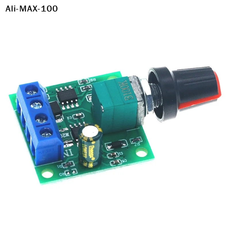 

【Y1A】1Pcs Adjustable Speed DC Motor Driver Home Improvement Durable DC 1.8V 3V 5V 6V 12V PWM Motor Speed Controller