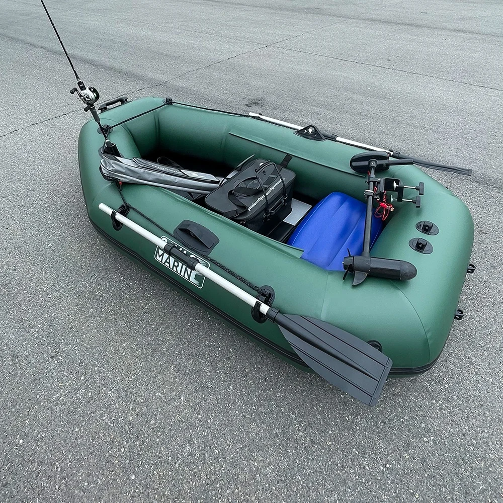 

2-местный надувной рыболовный каяк, 6,89 фута, гребная лодка, шлюпка, бутс, яхта-грабитель с решетчатым полом для бассейна, озера, реки