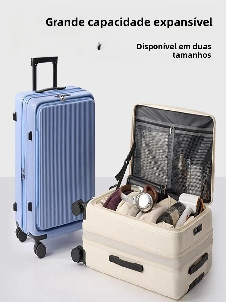 large-capacity-unisex-28-inch-2026-new-durable-luggage-carry-on-with-front-opening-password-travel-suitcase-for-women-and-men