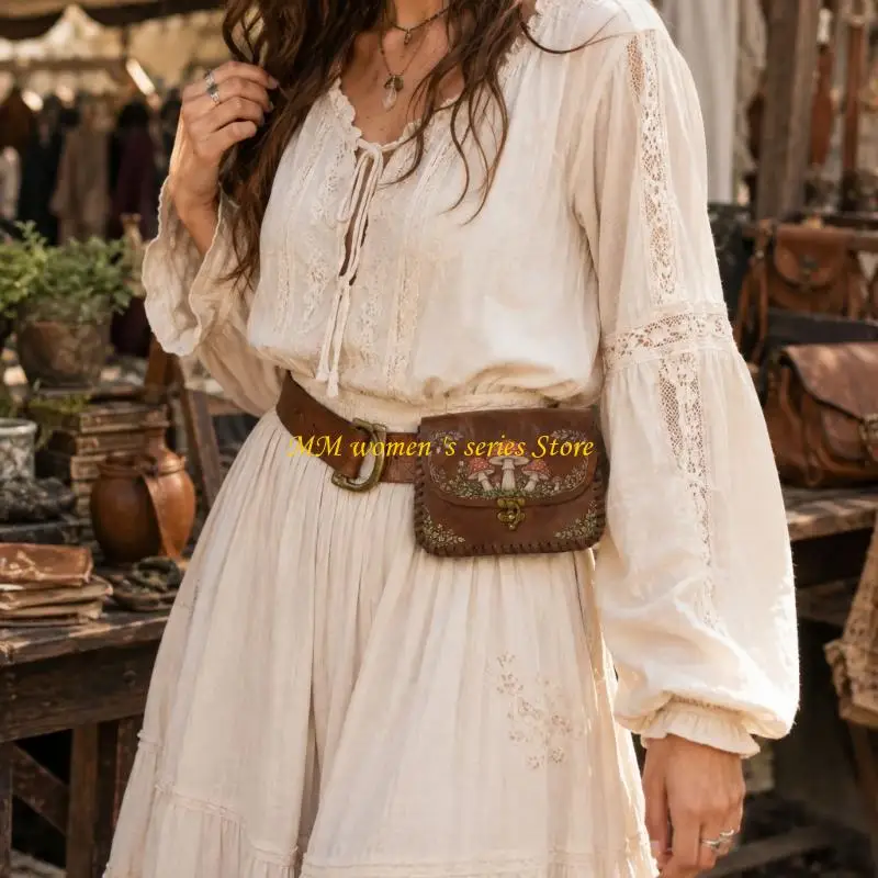 Q39C Halloween Costume Coin Holder Bag for Role Play and Themed Use, Compact Small Item Holder for Keys, and Daily Carry