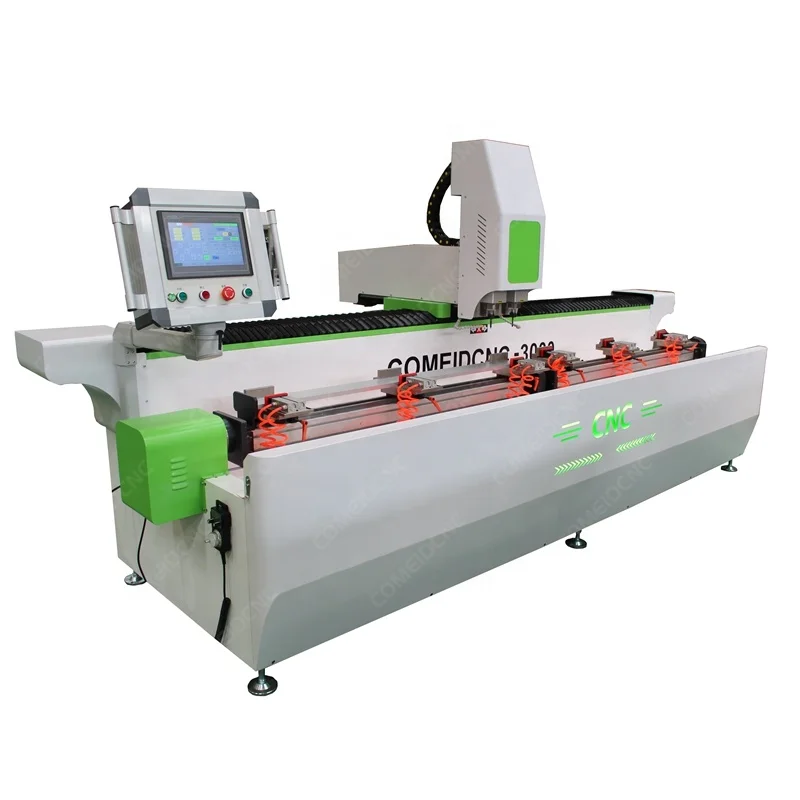 Aluminium Profile CNC Drilling And Milling Hine For Making Windows And Doors