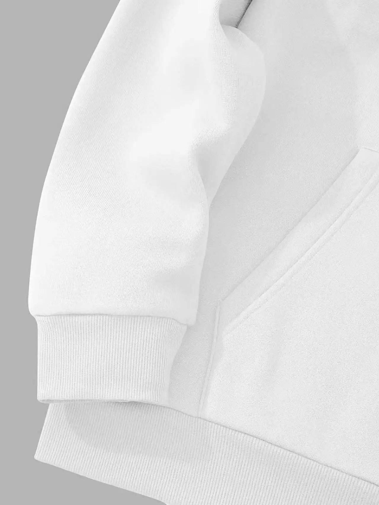 Creative letter print men's long-sleeved fleece pullover with a comfortable hood. Soft autumn top. Street casual wear.