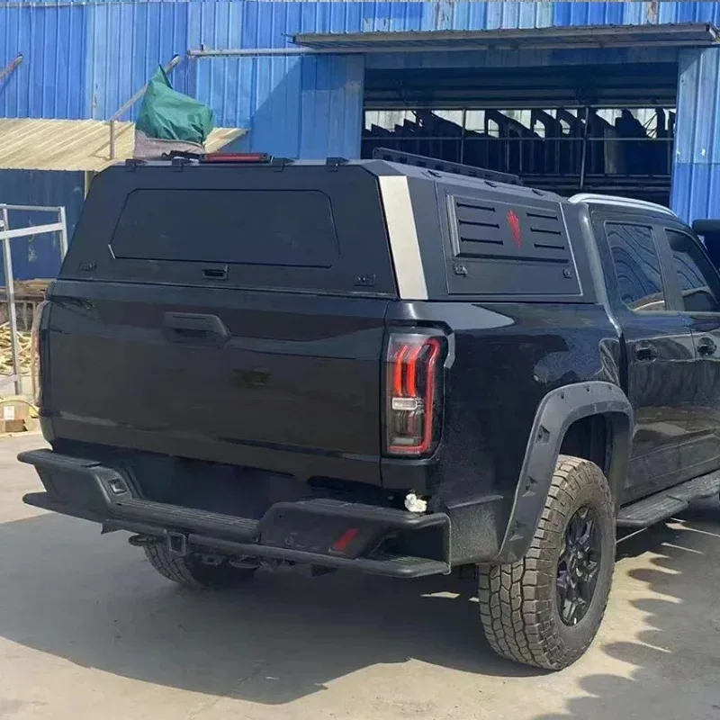 Factory High Quality Waterproof  Dustproof Anti Theft Three Door Open Aluminum Alloy Pickup Canopy
