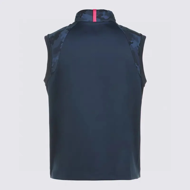 Golf clothing for men, autumn and winter outdoor sports, lightweight camouflage windproof golf vest