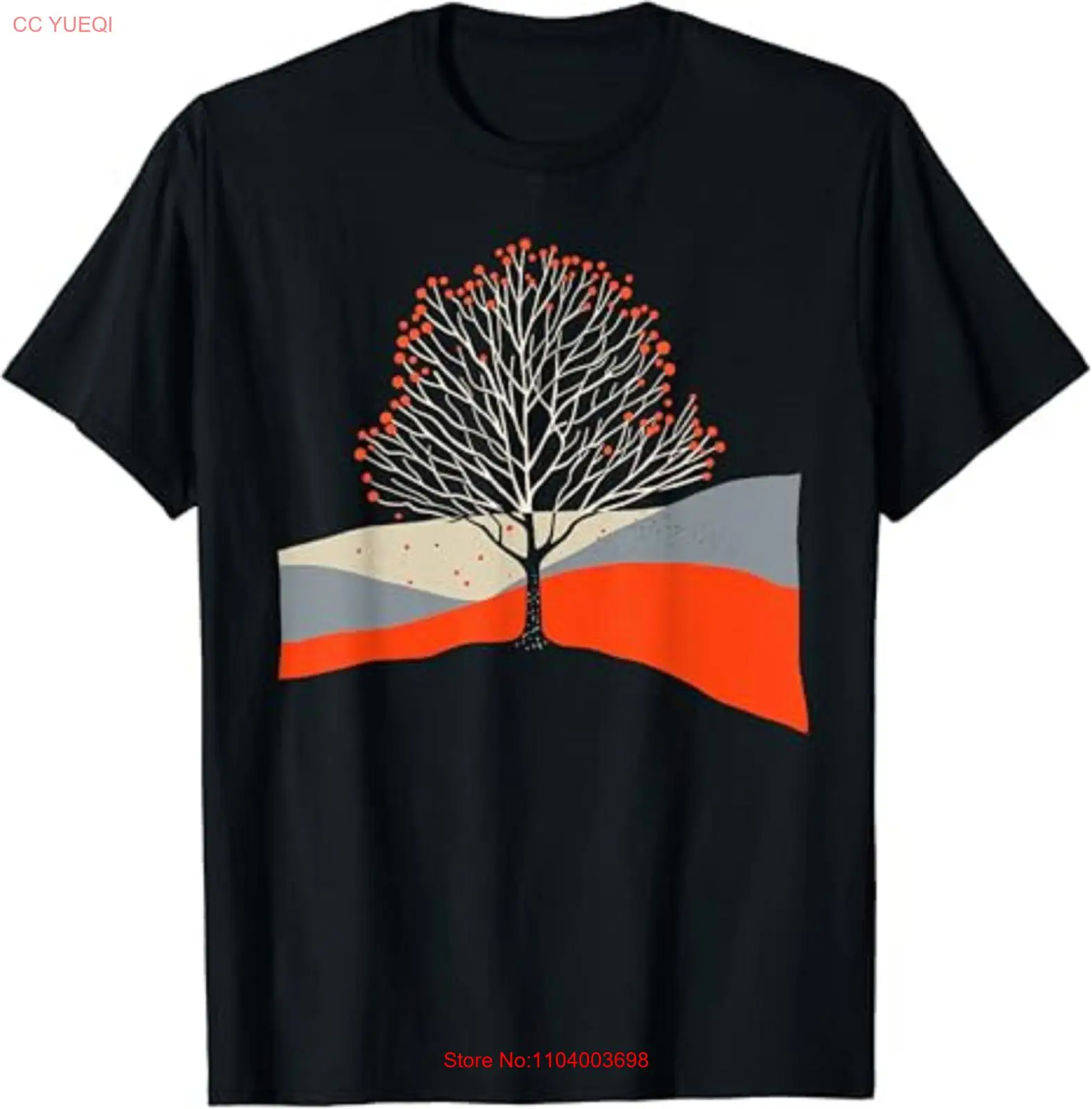 Japanese Tree Nature Lover Men Unisex T-Shirt Size S-5XL