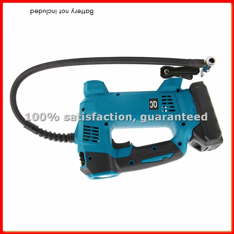 

Электрический воздушный насос для 18-вольтовой литиевой батареи, беспроводной компрессор с LED-подсветкой для накачки шин/мячей - A32R