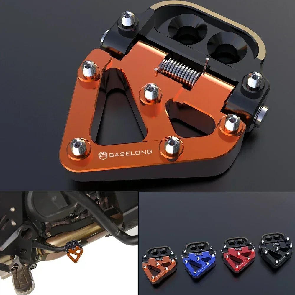 

890ADV R Motorcycle Accessories Folding Rear Brake Pedal Step Tip Plate For KTM 890 ADVENTURE R 2018-2019-2020-2021-2022-2023