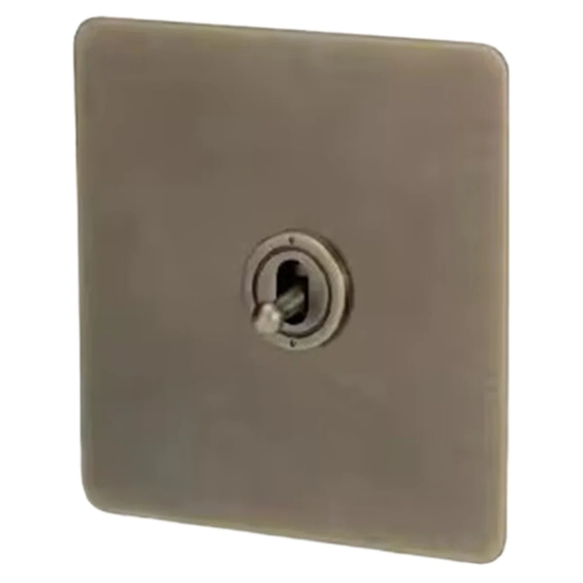 

A79G 220V Toggle Switch Vintage Bronze Sockets and Switches Wall Light Switches Dimmer Switch Wall Outlet Plate,E