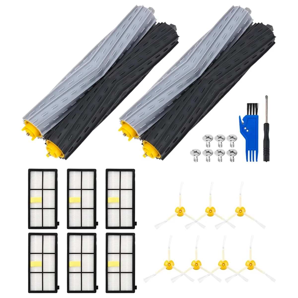 สำหรับ iRobot Roomba 860 865 870 880 896 960 966 971 976 980 981หุ่นยนต์ดูดฝุ่นชิ้นส่วนหลักของตัวกรอง HEPA