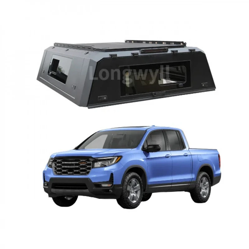 

Противопылевая крышка кровати грузовика для Honda Ridgeline, изготовленная на заказ крышка Smartcap, алюминиевый топпер для грузовика, чехол для пикапа