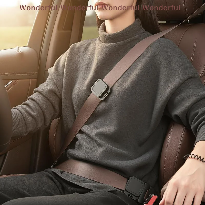 Car Seat Belt Adjuster Clamp Universal Fit Shoulder Neck Protector for Most Car Models Comfortable Driving