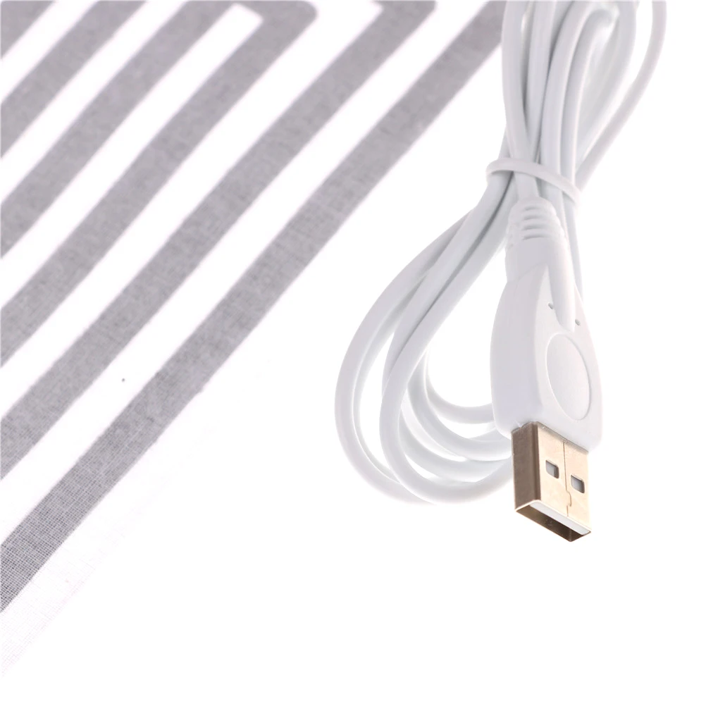المنزل الشتاء USB عنصر التدفئة فيلم سخان 8*18 سنتيمتر للأقدام الدافئة جهاز تدفئة محمول الأحزمة الكهربائية