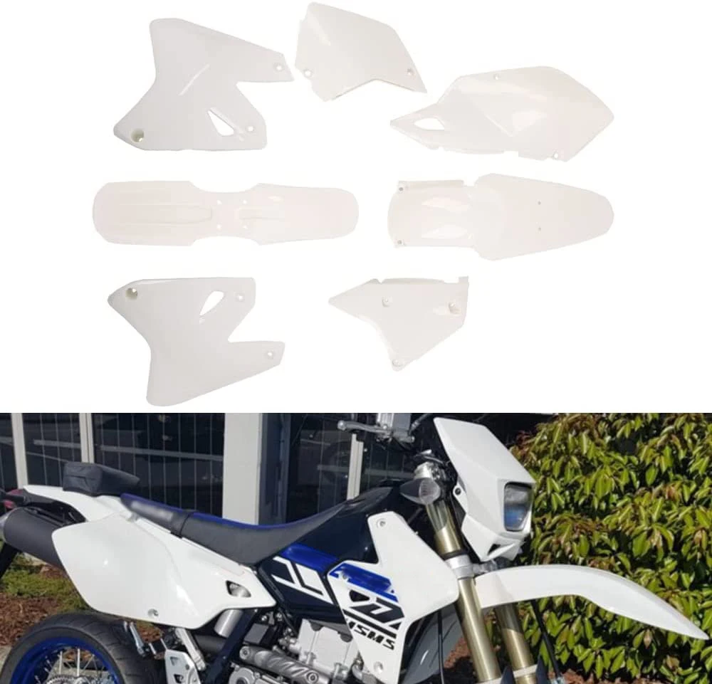 Motorcycle Plastic Kit Front Rear Fender For Suzuki DRZ400  DRZ 400 DR400Z