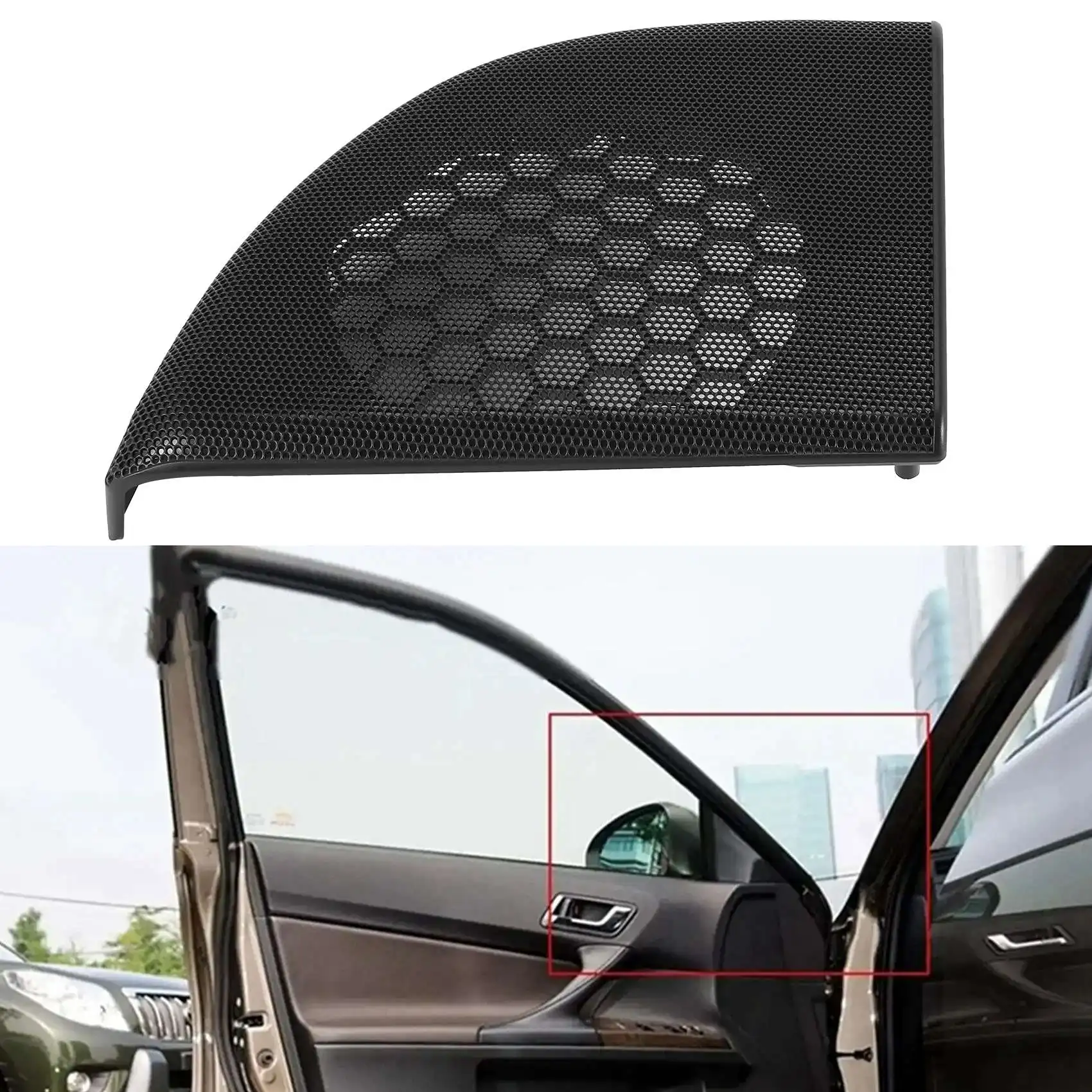

AC54-Car Front Door Speaker Cover Trim Speaker Grille For Mercedes-Benz CLC-Class 2008-2011