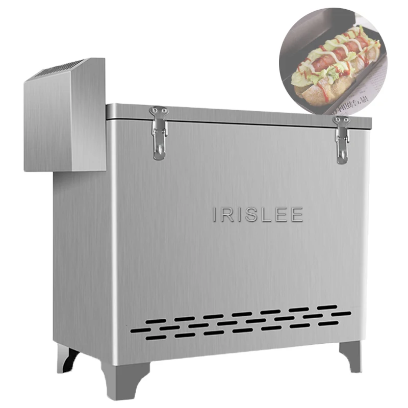 

Commercial Egg Sausage Machine Automatic Breakfast Hot Dog Maker Egg Roll Baking Machine