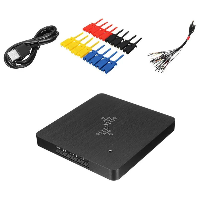 DSLogic Plus 16CH Logic Analyzer USB 2.0 400MHz Sample Rate 256Mbits Hardware Memory Debugging Kit
