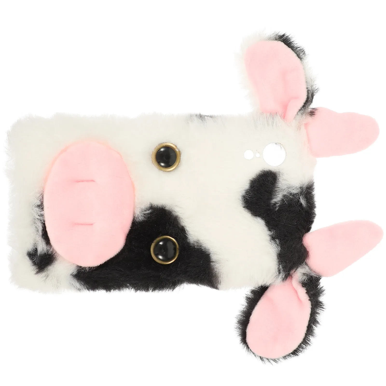 Cow-Shaped Soft TPU Phone Case, Full Protection, Drop & Scratch Resistant, Cute Design for Warm Feel