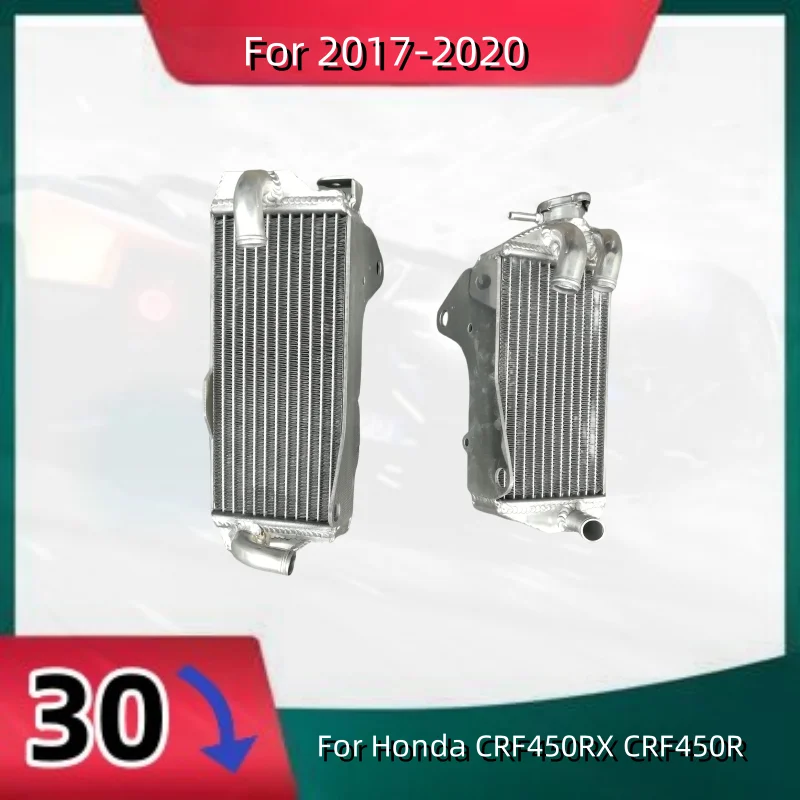 

Aluminum Radiator For 2017-2020 Honda CRF450RX CRF450R CRF 450 RX R Cooler Cooling Coolant 2017 2018 2019 2020