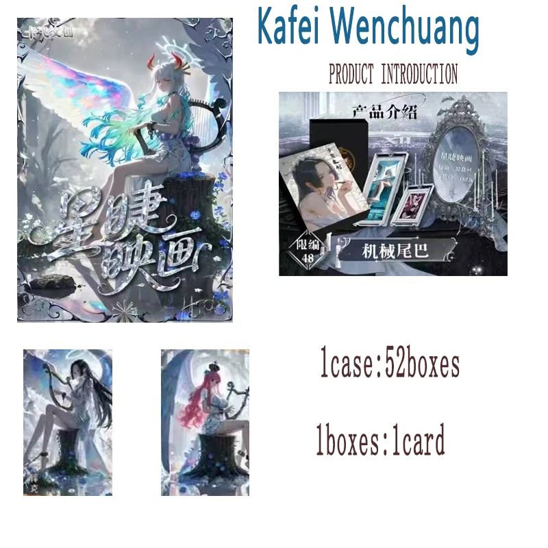 Colección de cartas de Anime de una pieza, caja de refuerzo Kafei, colección de diamantes misteriosos de estilo Original, juego de cartas, juguete de regalo