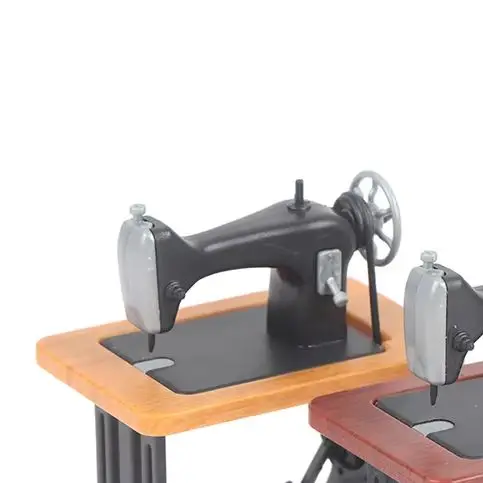 

1:12 кукольный домик, винтажная миниатюрная швейная машина, модель кукольной мебели, декор, игрушка