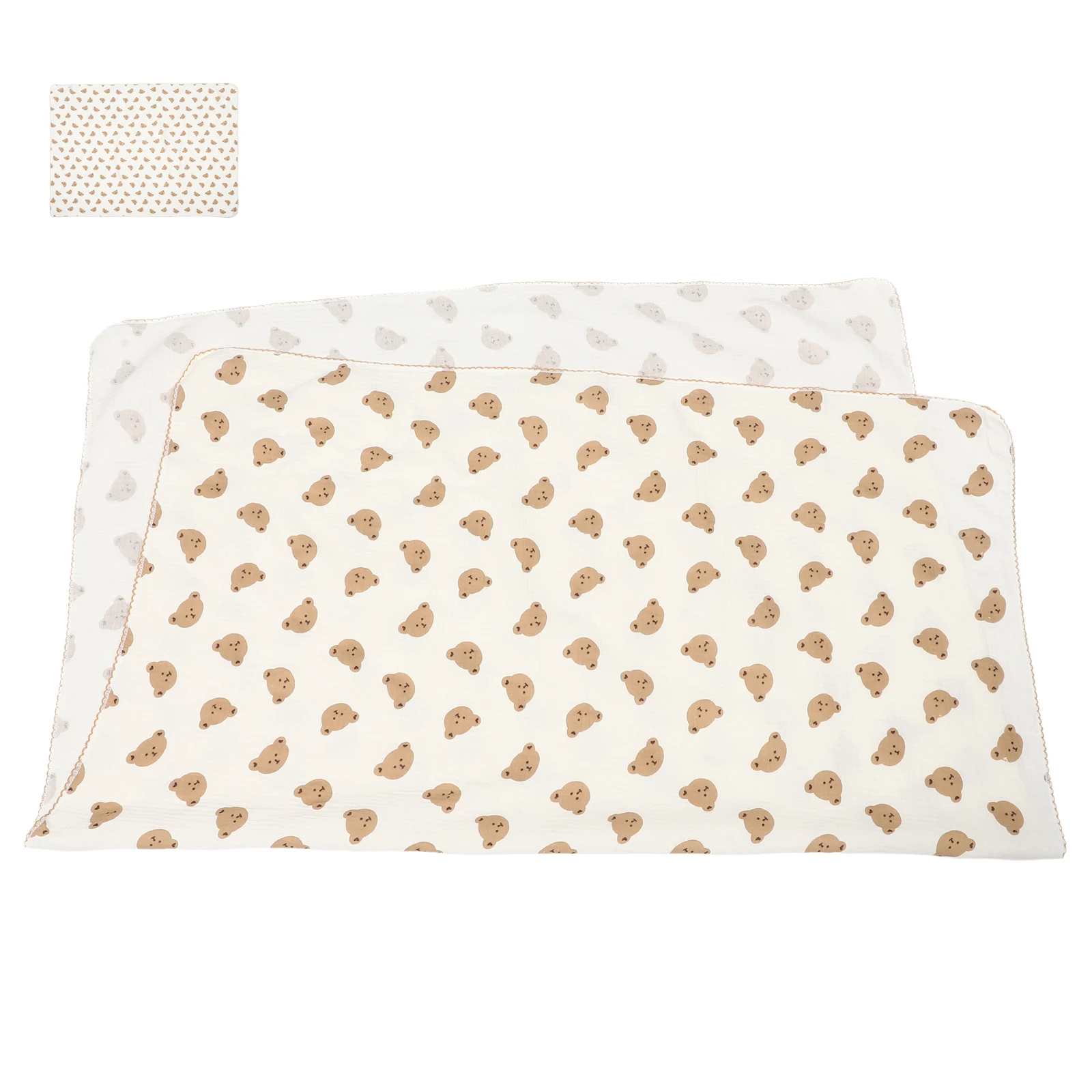 

Double Layer Gauze Towel Quilt Cotton Muslin Baby Blanket Absorb Water Soft Toddler Nursery Cribs Swaddles Newborn