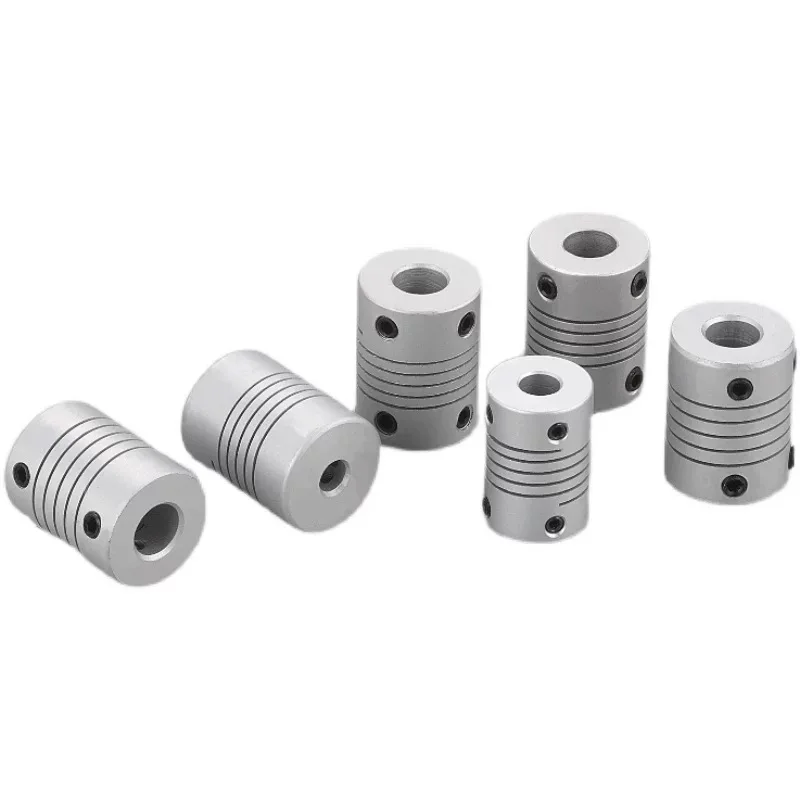 D19L25 3/4/5/6/8/10mm Aluminium Flexible Coupling CNC Stepper Motor Shaft Component Encoder Engraving Machine Metal Coupler