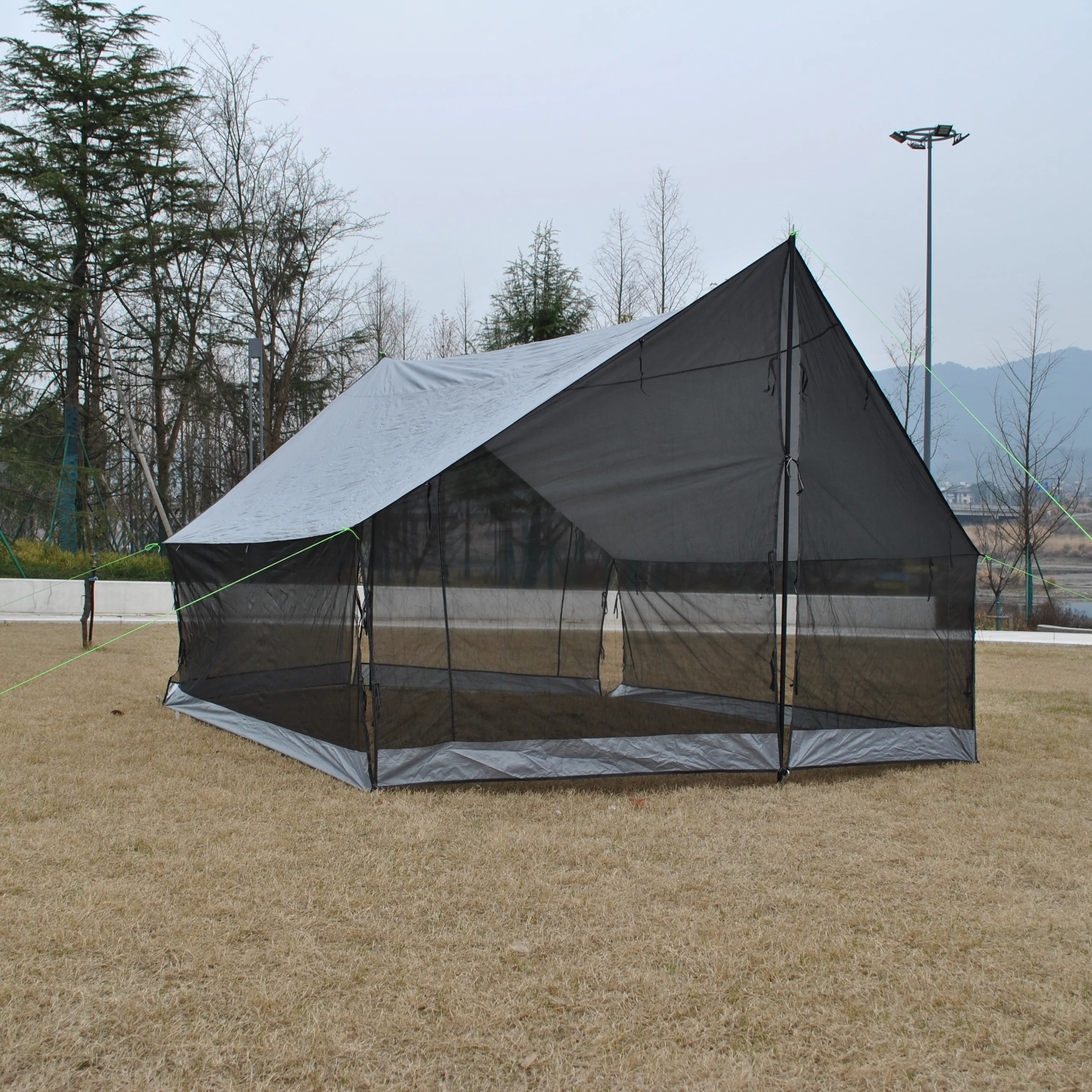 

Advanced Hammock Rain Fly.Multi-use Beach Tent,beach Canopy.Waterproof Tarp Works With Any Camping Hammock,Multi-use Canopy