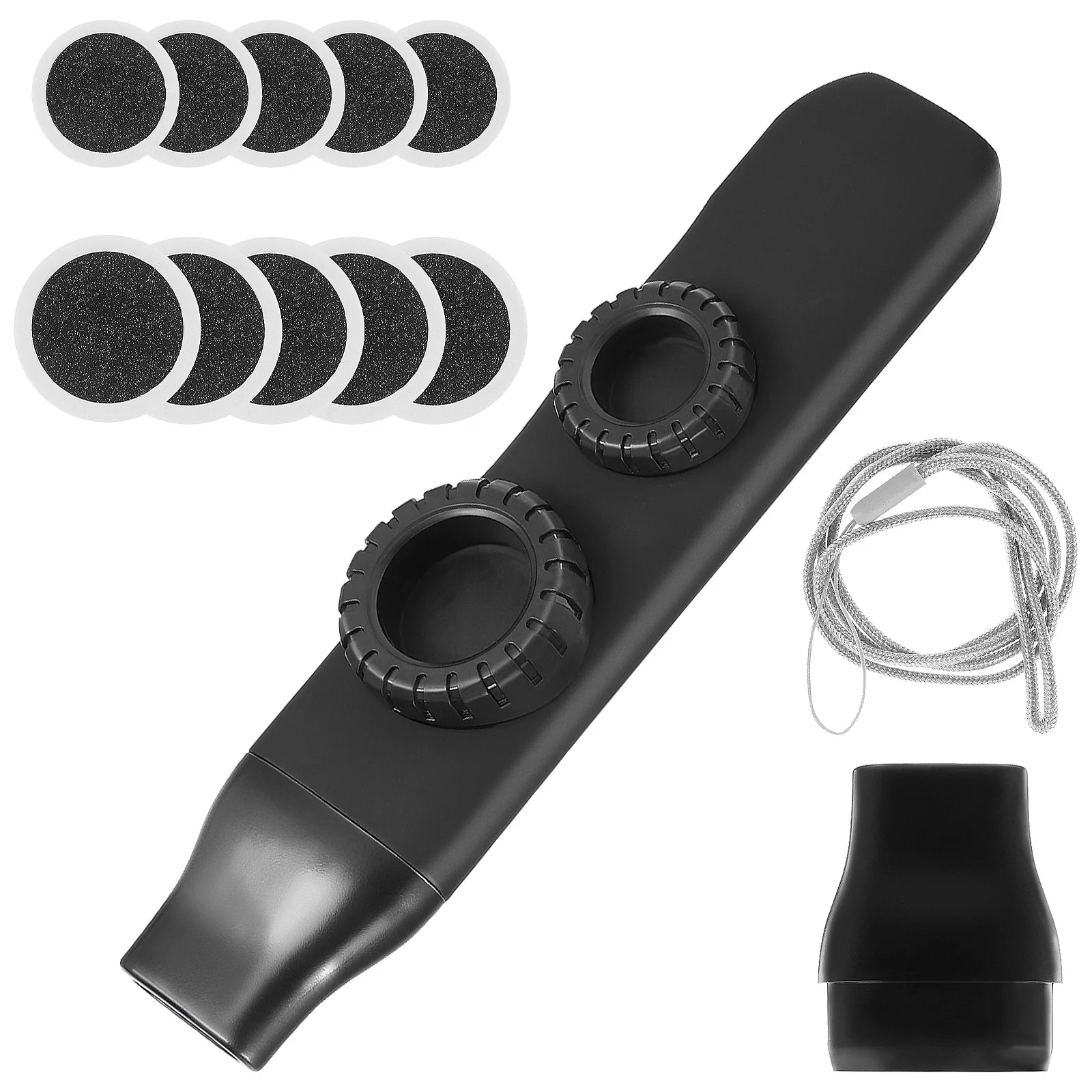 

1pcs Kazoo Instrument Dual Hole Tone Adjustable Portable Musical Instrument For Party Favors Kids Adults Kazoo For