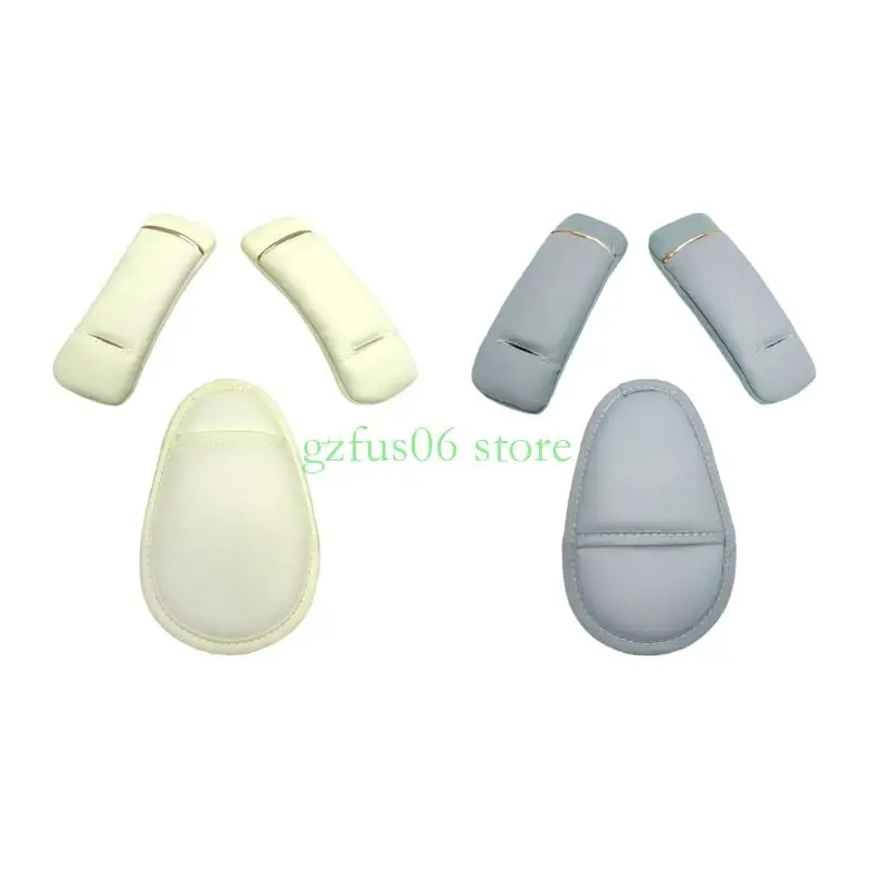 

D5QF 3 Piece Breathable PU Cushions For Child Car Seats And Pushchair