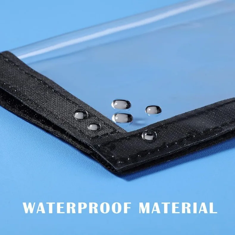 Transparent PVC Bait Protective Cover Fishing Gear Supplies Scratch Resistant Storage Bag Luya Bait Storage Bag Fishing Tools