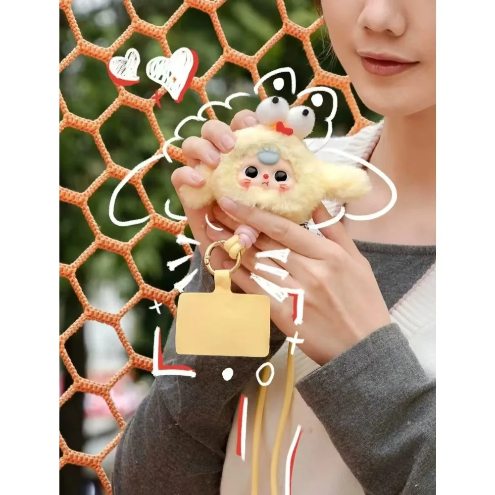 Baby Three Phone Lanyard Cute Cartoon Character Anti Loss Rope Adjustable Neck Shoulder Strap for Mobile Phone Keys for Travel view 5