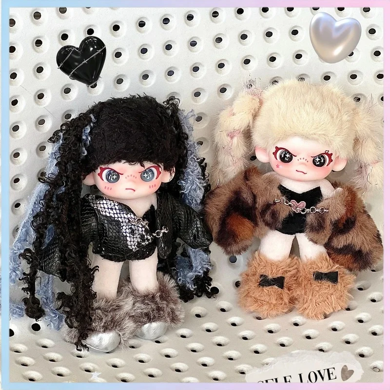 Dora Tnt Plush Doll Blind Box Cool Style Leopard Print Trendy Art Toy Pendant Collectible Figurine Birthday Gift New Arrival