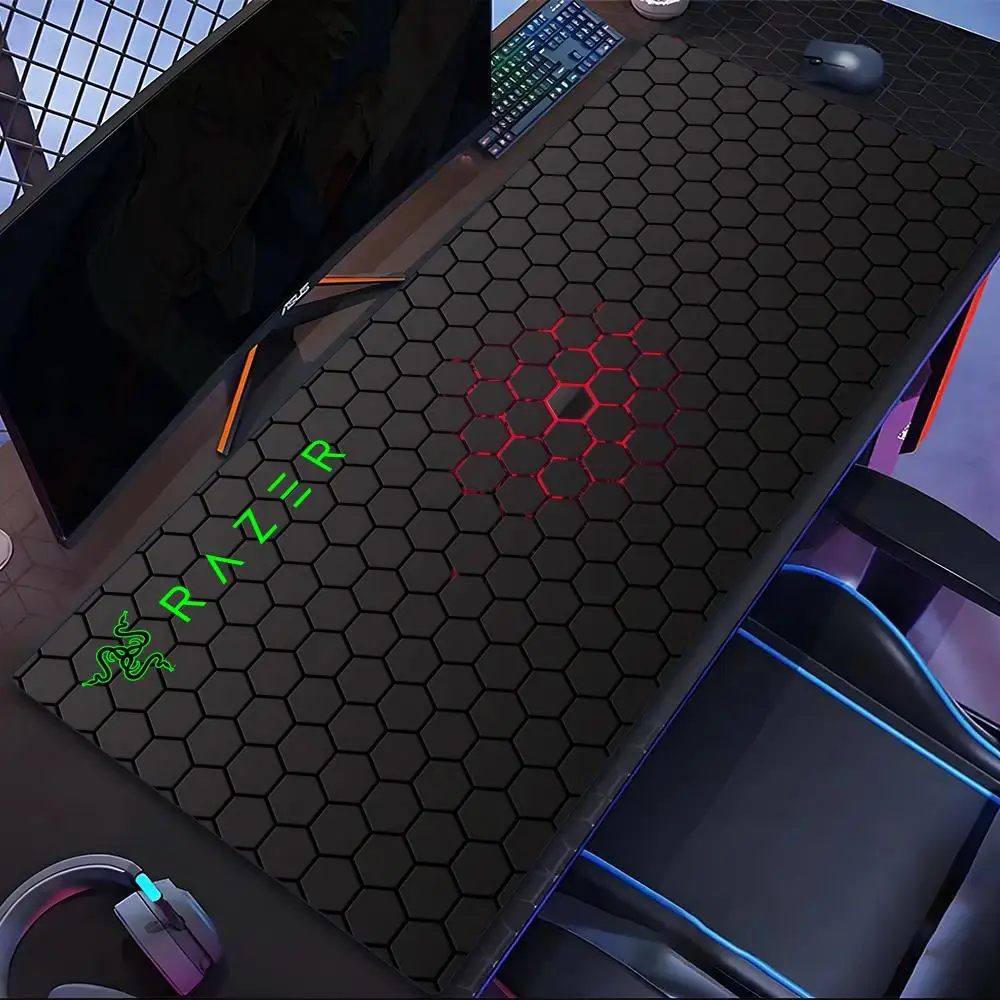 

Модный коврик для мыши R-RazerS, планшетный ноутбук, настольный коврик для мыши, милый коврик для игровой клавиатуры с HD-печатью, игровой коврик для клавиатуры, игровой плеера 90x40