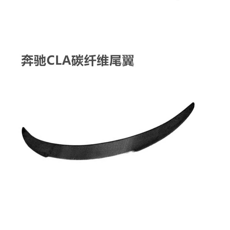 For Mercedes Cla W117 Carbon Rear Spoiler Fd Style Cla Class C117 Cla45 Amg Cla200 Cla250 Carbon Fiber Rear Spoiler Wing 2013-up