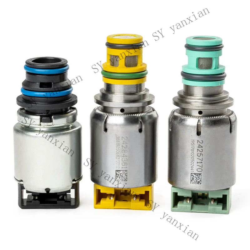 SY+ 7PCS 6T45E 6T40E Fit For ANTARA 2009-2011 2.0L V6 3.2L Transmission Solenoid Set