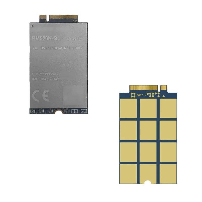 Quectel RM520NGLAA-M20-SGASA RM520N-GL 5G M.2-module voor Global 5G NR Sub-6GHz IoT draadloze module