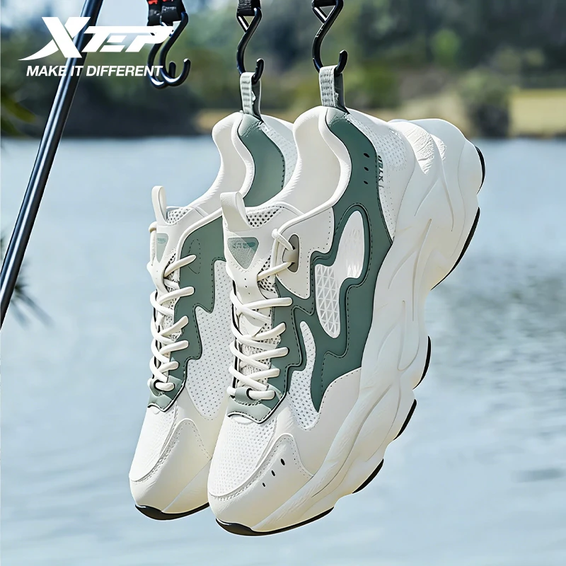 Xtep Youmu 5.0 Scarpe casual da uomo Sneakers sportive invernali leggere con suola spessa Scarpe retrò da esterno Versatili 874219320003