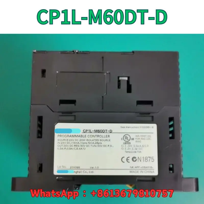 second-hand PLC CP1L-M60DT-D test OK Fast Shipping