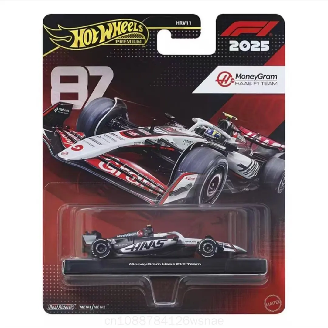 Original Premium Gold Label Hrv11 1/64 F1 Diecast Model Car Hot Wheels Formula Racing Team Livery Collectible Vehicle For Gift image 5
