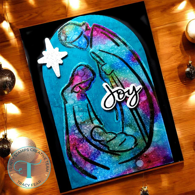 New 2024 Sketchy Nativity Christmas Metal Cutting Dies Clear Stamps Scrapbooking For Paper Making Frame Card