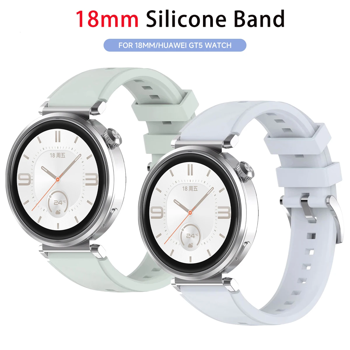 18Mm Silicone Band … - image