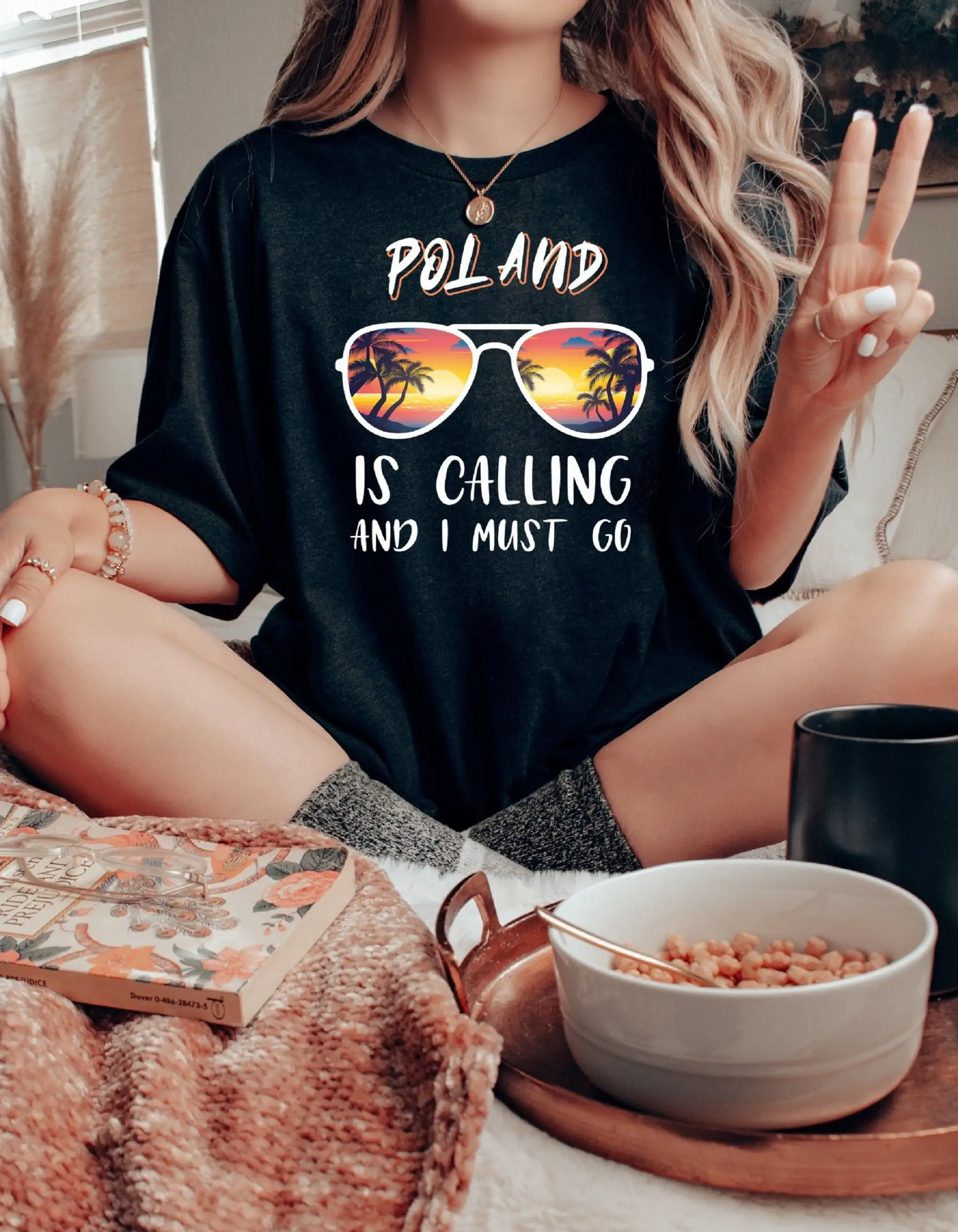 Poland Is Calling And I Must Go T Shirt Express Your Passion For With Our Vacation Travel