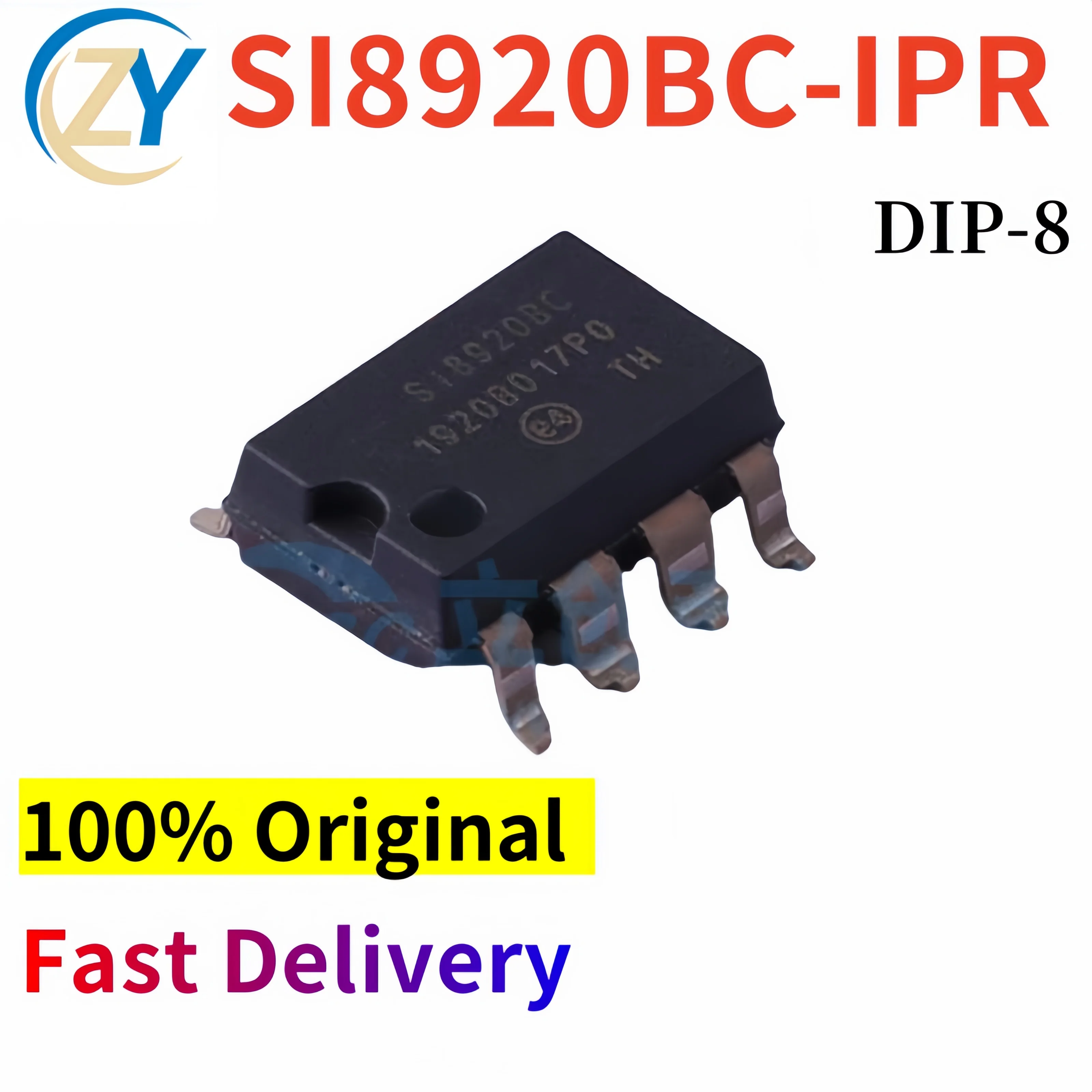 

(2pcs) SI8920BC Isolation Amplifiers SI8920BC-IPR DIP8 100% Original & In Stock