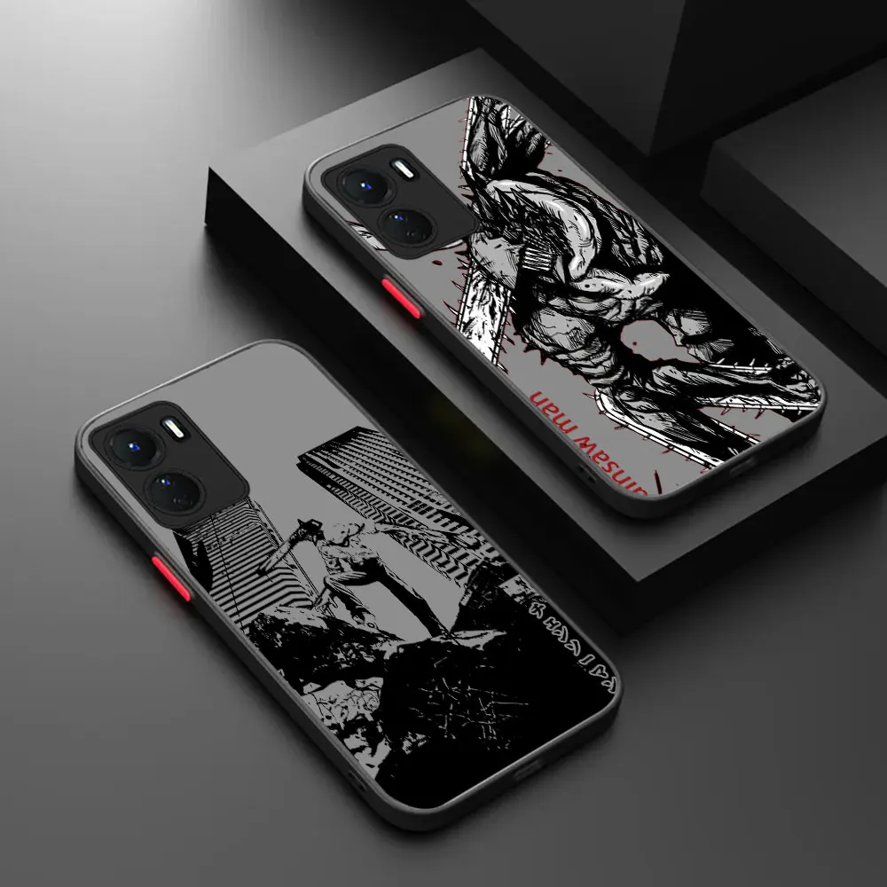 Denji Power Chainsaw Man Phone Case For Redmi 9 C T I A AT 8 8A DUAL SPORT NFC POWER PRINE 6 5 5A 4A PRO PLUS