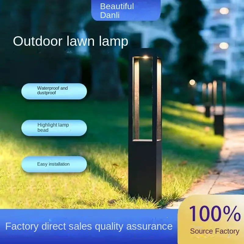 

Outdoor LED landscape light plug-in outdoor lighting lamp IP64 waterproof aluminum alloy material durable design