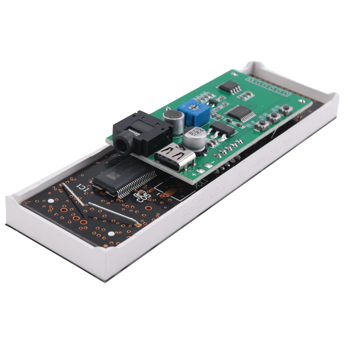 Espectro de música LED Pantalla de espectro de música controlado por sonido Luz ambiental de recogida Luz de ritmo atmosférico